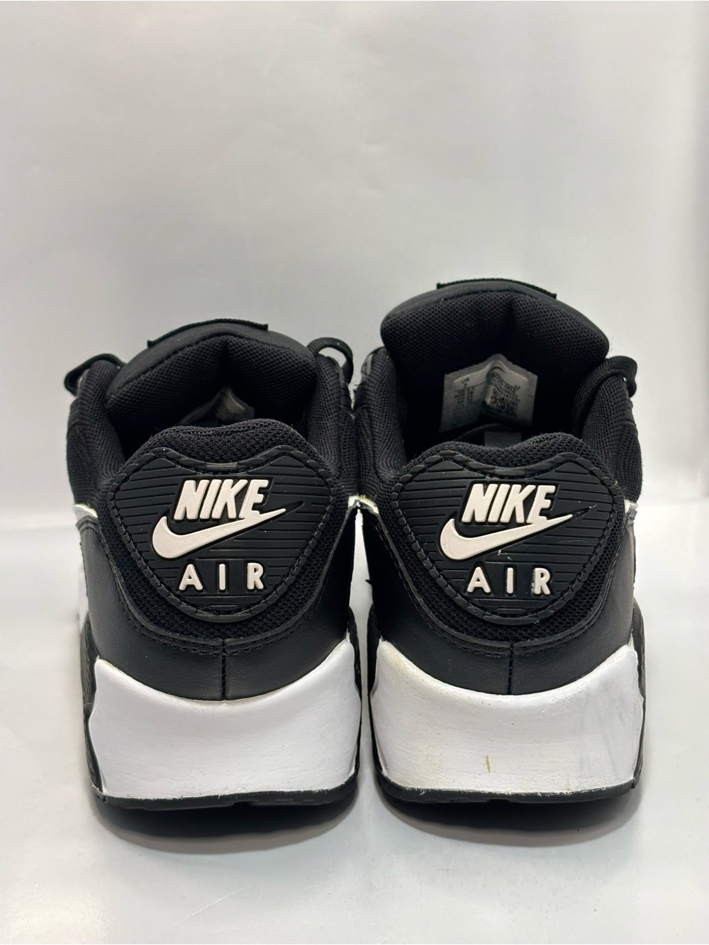 Women's Black & White Air Max Style Sneakers - Picture 3 of 16